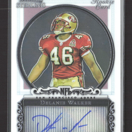 2006 Bowman Sterling Delanie Walker #BS-DWA Auto