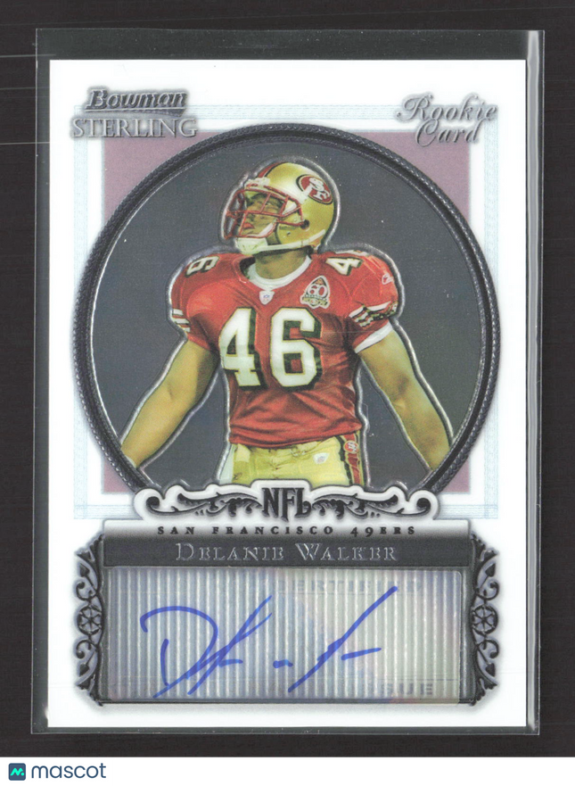 2006 Bowman Sterling Delanie Walker #BS-DWA Auto