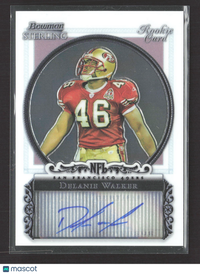 2006 Bowman Sterling Delanie Walker #BS-DWA Auto