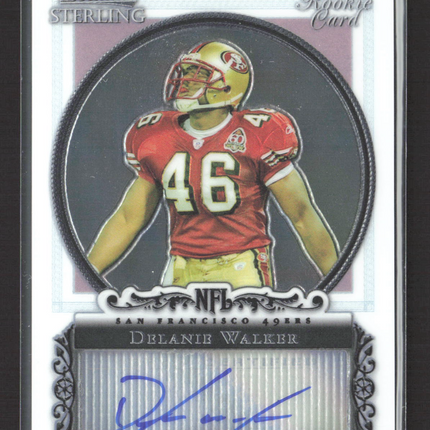 2006 Bowman Sterling Delanie Walker #BS-DWA RC Auto