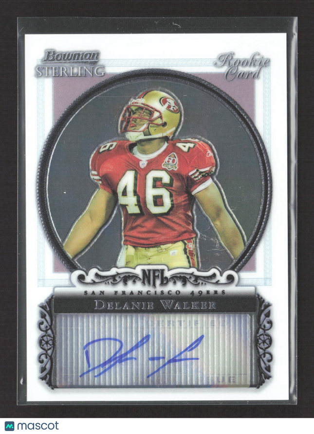 2006 Bowman Sterling Delanie Walker #BS-DWA Auto
