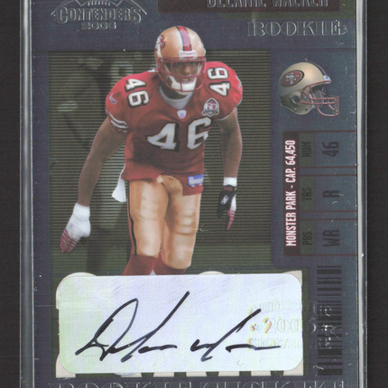 2006 Playoff Contenders Delanie Walker #192 Auto