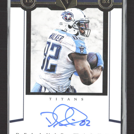 2018 Panini Vertex Delanie Walker #AA-DW Auto /99
