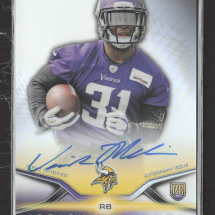 2014 Topps Platinum Jerick McKinnon #43 RC Auto