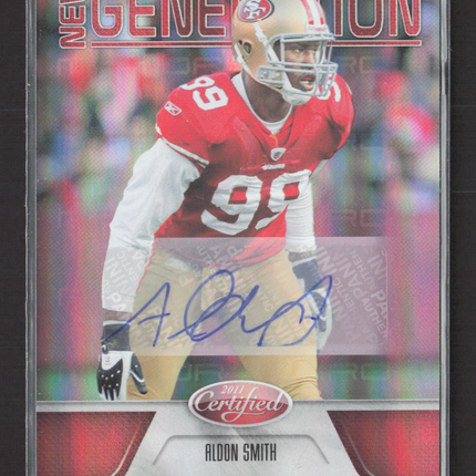 2011 Panini Certified New Generation Aldon Smith #155 Auto /250