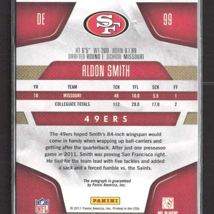 2011 Panini Certified New Generation Aldon Smith #155 Auto /250