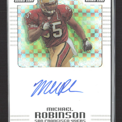 2006 Topps Finest Michael Robinson #178 X-Fractor Auto 1/1