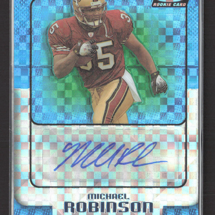 2006 Topps Finest Michael Robinson #178 X-Fractor Auto /150