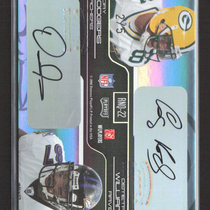 2006 Playoff Quad Auto Michael Robinson Brad Smith /5
