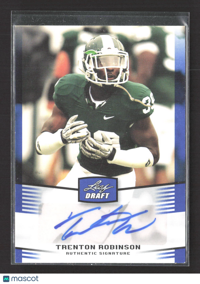 2012 Leaf Draft Trenton Robinson #TR2 Auto