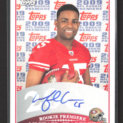 2009 Topps Rookie Premiere Michael Crabtree #RPA-MC Auto
