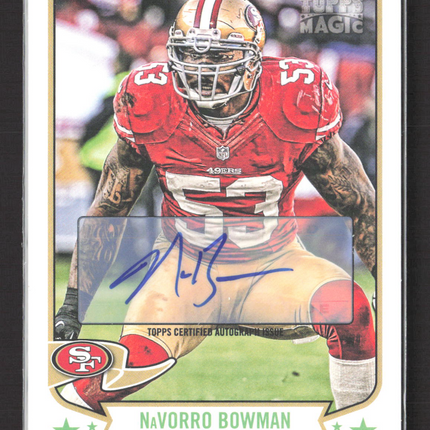 2010 Topps Magic NaVorro Bowman #38 Auto