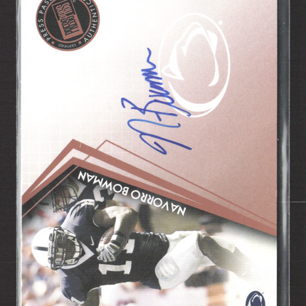 2010 Press Pass Signings NaVorro Bowman #PPS-NB Auto