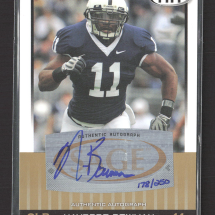 2010 SAGE HIT NaVorro Bowman #A59 Authentic Autograph 178/250 Auto