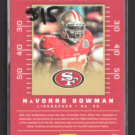 2013 Score Inscriptions NaVorro Bowman #IN-NB Auto