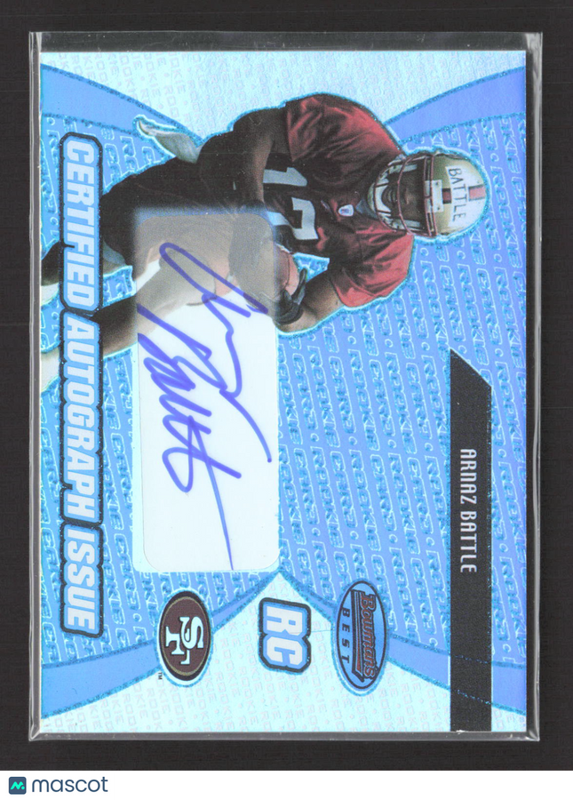 2003 Bowman's Best Arnaz Battle #129 185/499 RC Auto
