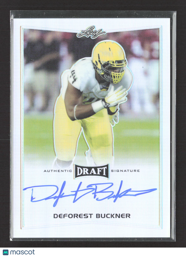2016 Leaf Metal Draft DeForest Buckner #BA-DFB Auto
