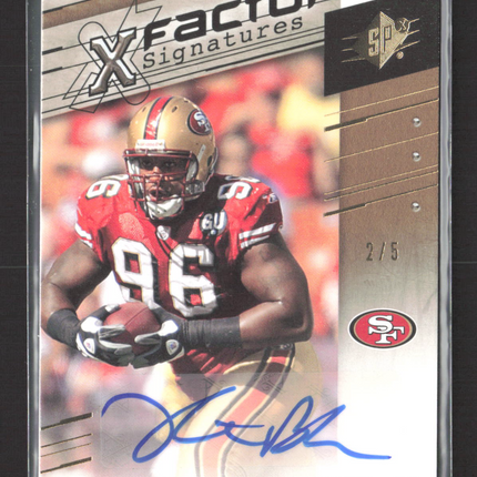 2009 Upper Deck SPx X-Factor Signatures Kentwan Balmer #X-KB 2 / 5 Auto