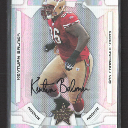 2008 Leaf Rookies & Stars Longevity Kentwan Balmer #154 Auto /250