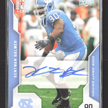 2008 Upper Deck Draft Edition Kentwan Balmer #35 RC Auto