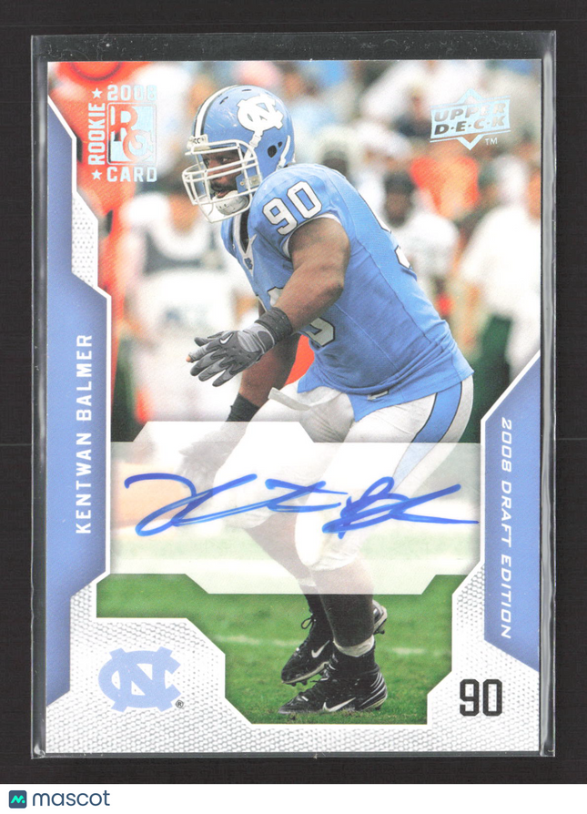 2008 Upper Deck Draft Edition Kentwan Balmer #35 RC Auto