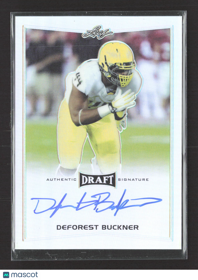 2016 Leaf Metal Draft DeForest Buckner #BA-DFB Auto