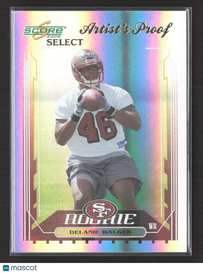 2006 Score Select Artist's Proof Delanie Walker #426 1/32
