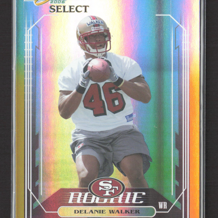 2006 Score Select Delanie Walker #426 Gold /50