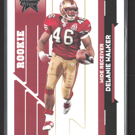 2006 Donruss Leaf Rookies & Stars Delanie Walker #231 /599