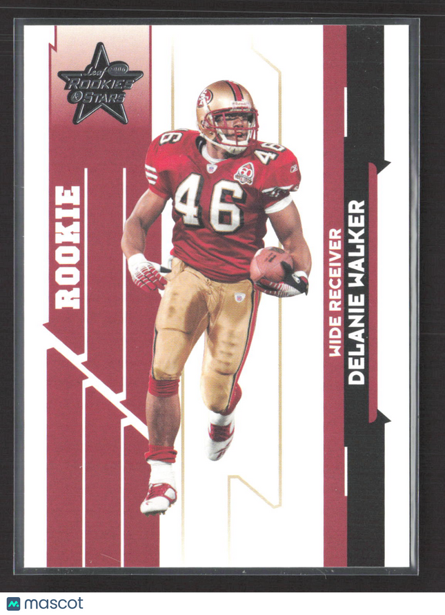 2006 Donruss Leaf Rookies & Stars Delanie Walker #231 /599
