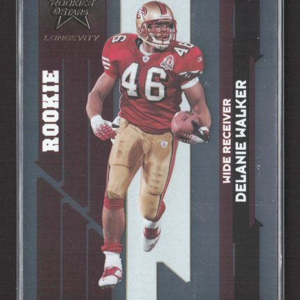 2006 Leaf Rookies & Stars Longevity Delanie Walker #231 457/599