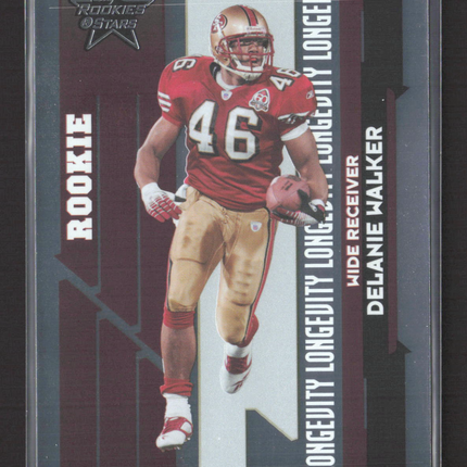 2006 Leaf Rookies & Stars Longevity Delanie Walker #231 /99