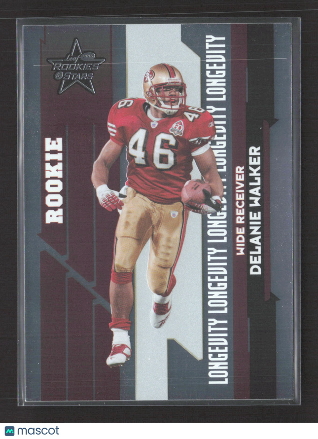 2006 Leaf Rookies & Stars Longevity Delanie Walker #231 /99