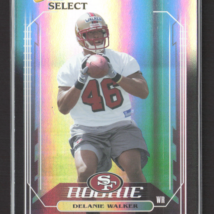 2006 Score Select Delanie Walker #426 Black /6
