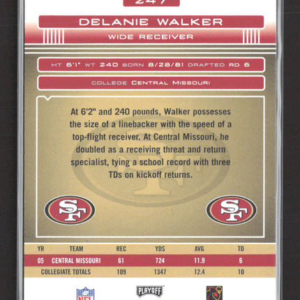 2006 Playoff Absolute Memorabilia Spectrum Delanie Walker #247