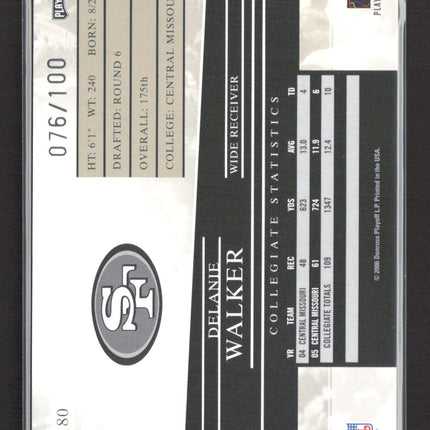 2006 Playoff Prestige Xtra Points Delanie Walker #180 Red /100