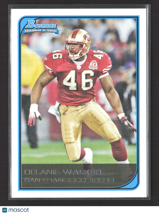2006 Bowman Delanie Walker #266 White /125