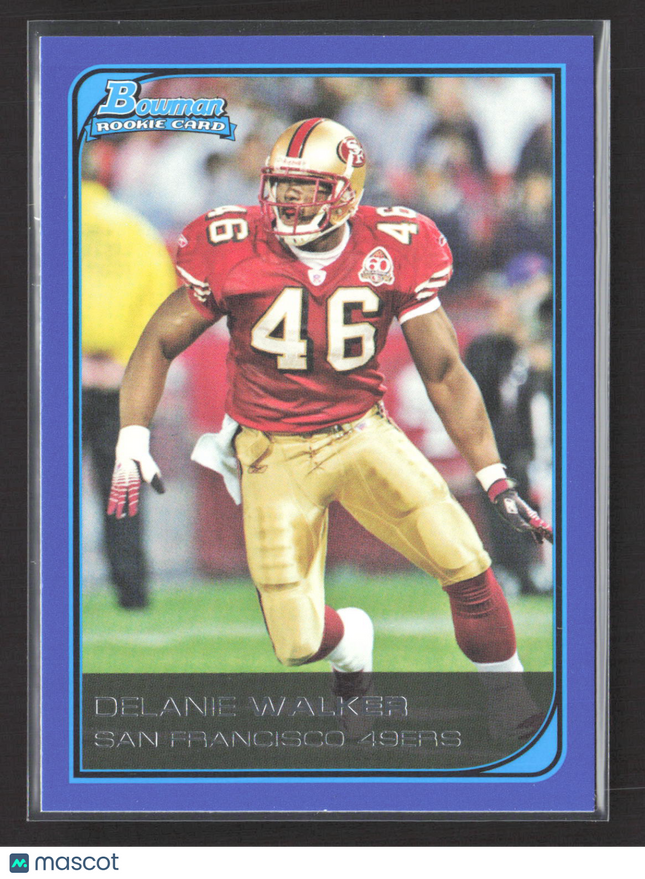 2006 Bowman Blue Delanie Walker #266 Blue /150