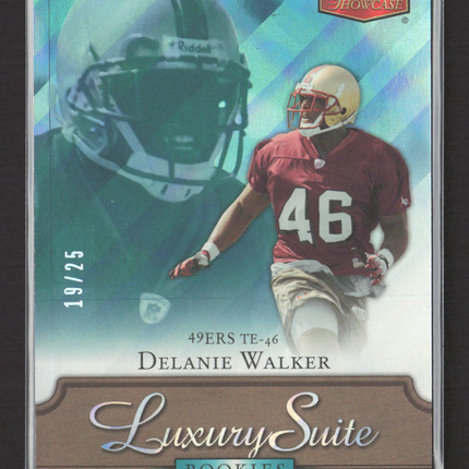 2006 Fleer Flair Showcase Luxury Suite Delanie Walker #132 19/25