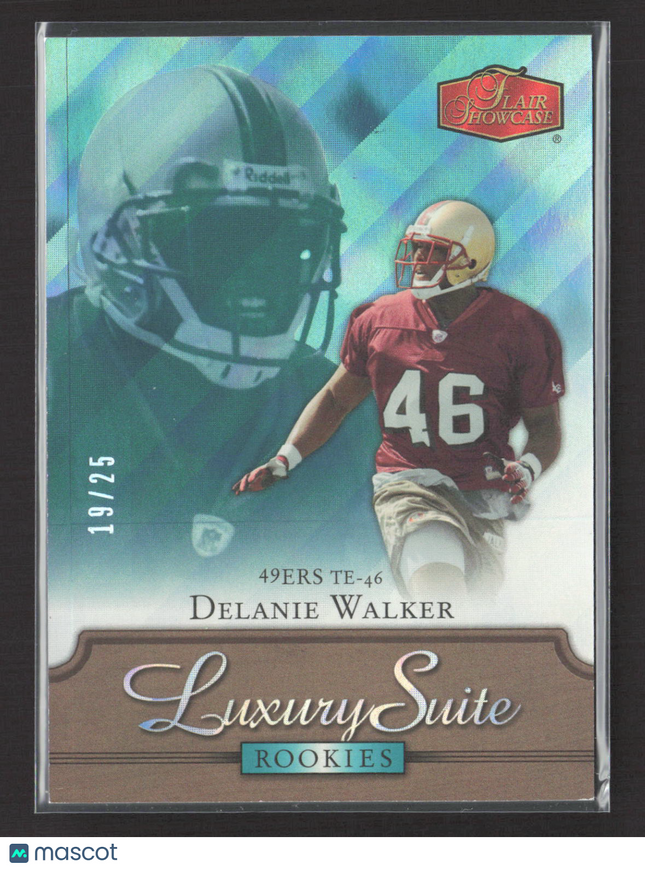 2006 Fleer Flair Showcase Luxury Suite Delanie Walker #132 19/25