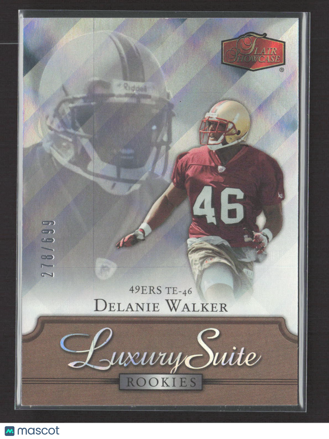 2006 Fleer Flair Showcase Luxury Suite Delanie Walker #132 278/699