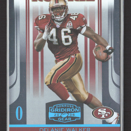 2006 Donruss Gridiron Gear Delanie Walker #134 23/25