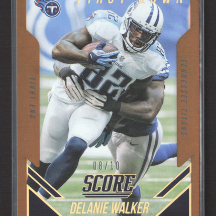 2015 Panini Score Delanie Walker #297 First Down 08/10