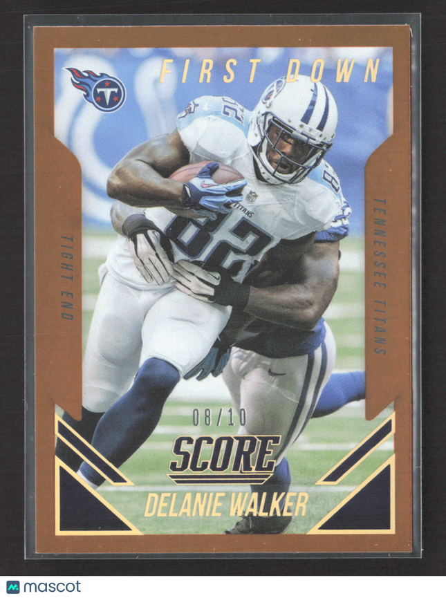 2015 Panini Score Delanie Walker #297 First Down 08/10