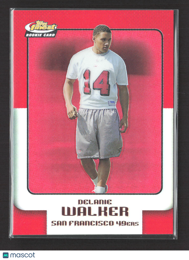 2006 Topps Finest Delanie Walker #24 Refractor /399