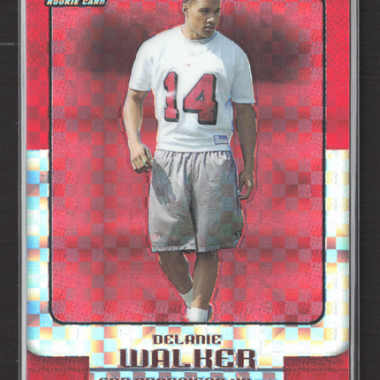2006 Topps Finest Delanie Walker #24 X-Fractor /250