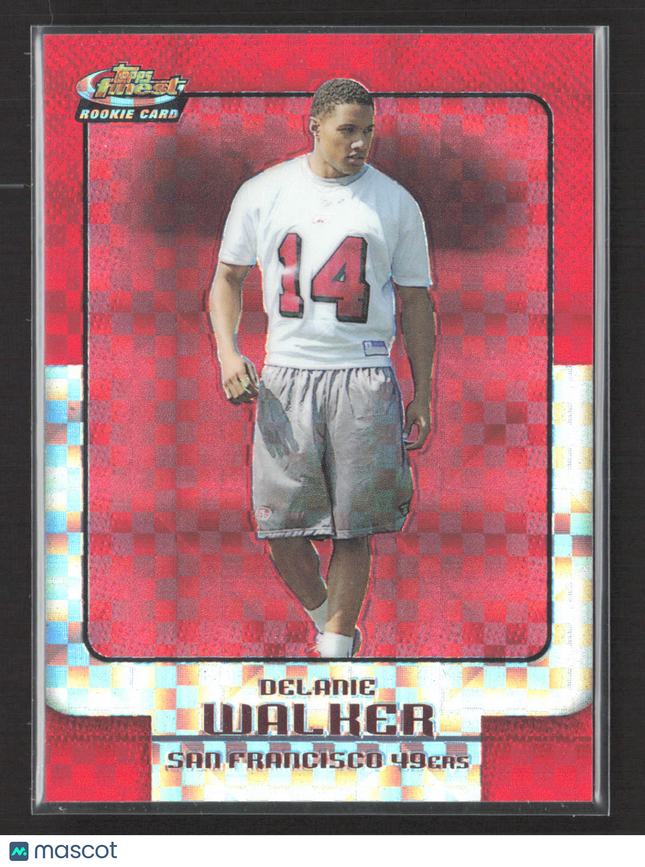 2006 Topps Finest Delanie Walker #24 X-Fractor /250