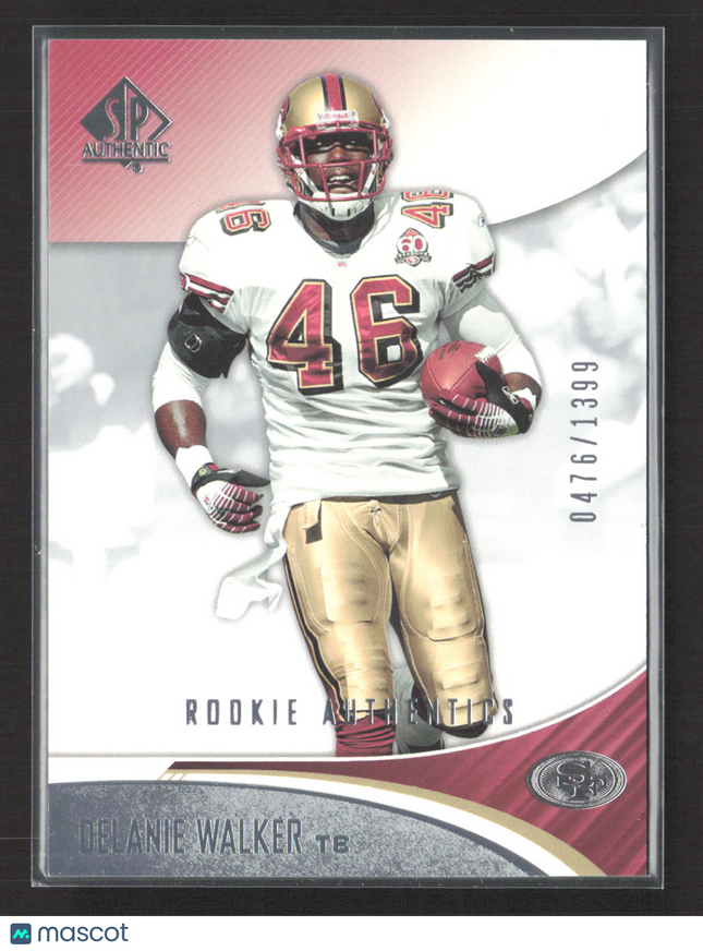 2006 Upper Deck SP Authentic Delanie Walker #141 0476/1399