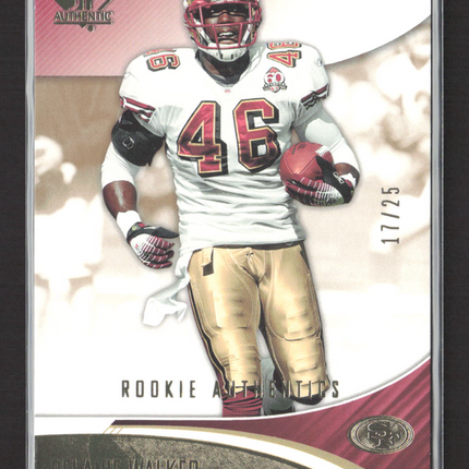 2006 SP Authentic Delanie Walker #141 17/25 Gold