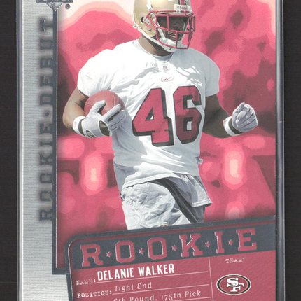 2006 Upper Deck Rookie Debut Delanie Walker #181